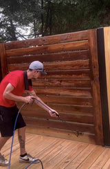 Monkey Rung iSpray360 44" Rotating Extension Spray Pole