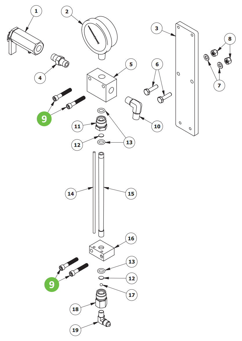 Binks 20-6086 Socket Head Cap Screw