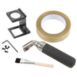 Cross Hatch Full Kit w/ ASTM Tape | 11 Teeth - 1mm Spacing | Range: 0 - 2mil/50µm | Elcometer 107 - Total Finishing Supplies