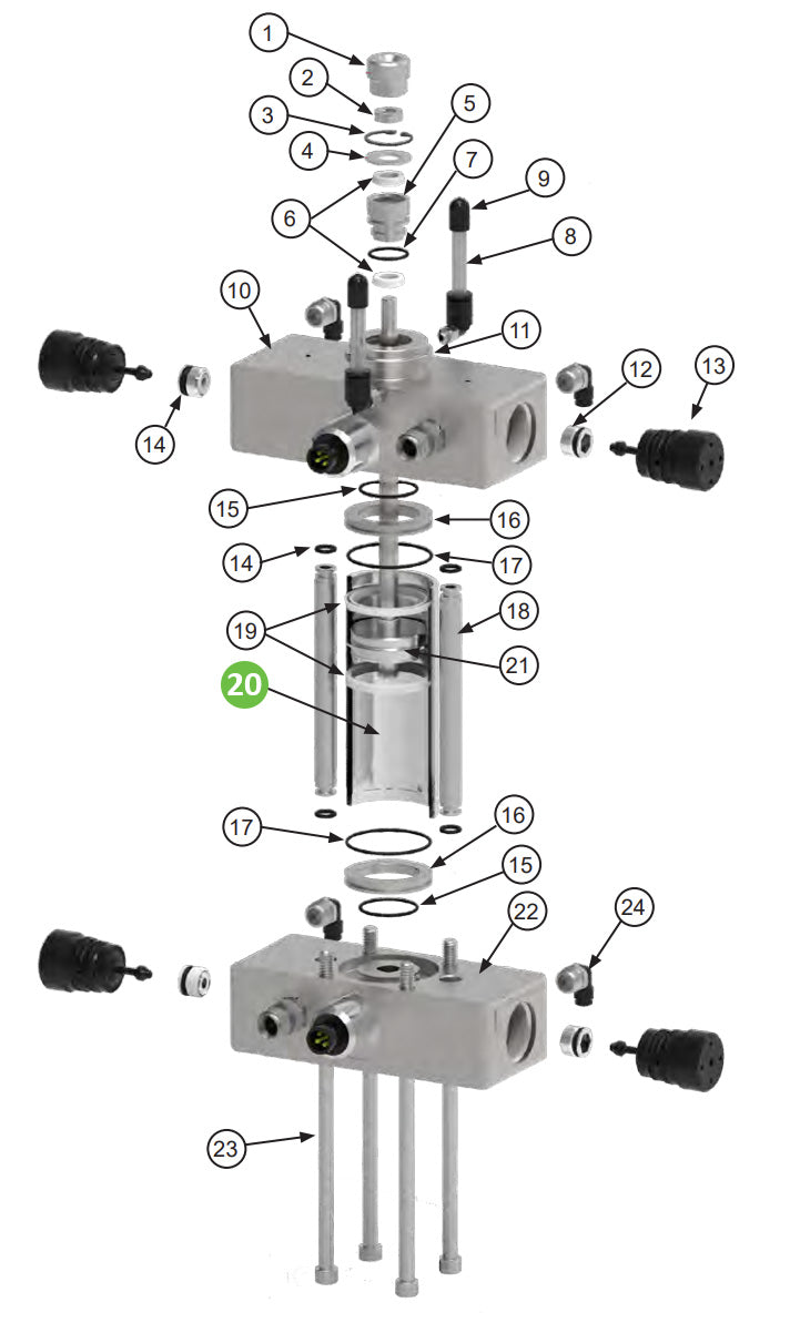Binks 240-3018-600 Cylinder for 600cc