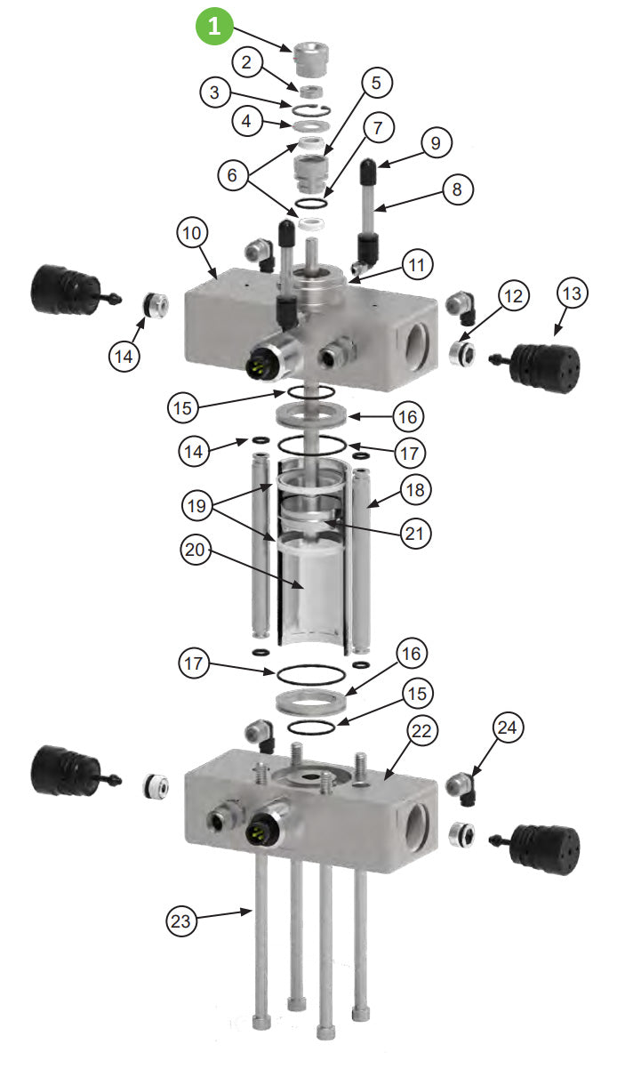 Binks 240-3020 Pump Rod Adapter