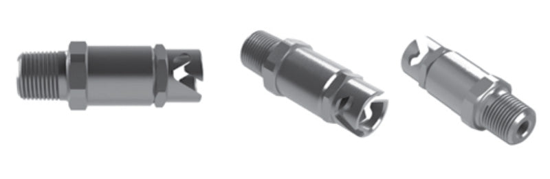 Hosco Spray Gun Connectors, 316 SST Quick Disconnect Bodies, Male Tapered