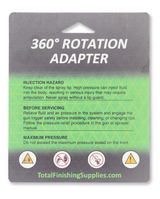 Total Finishing 360° Rotation Adapter