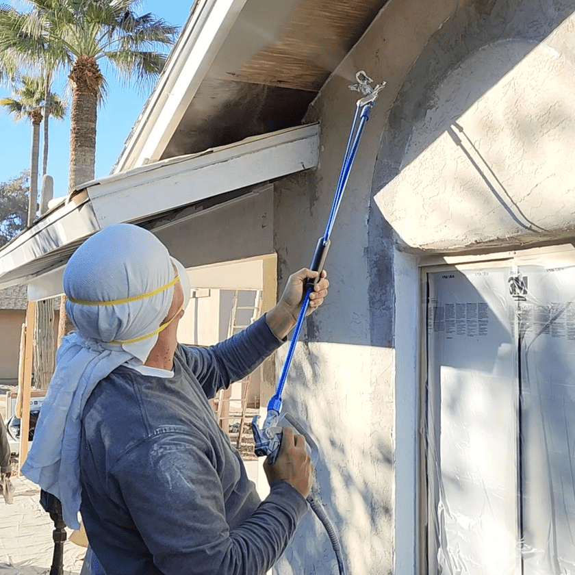 Monkey Rung iSpray360 44" Rotating Extension Spray Pole