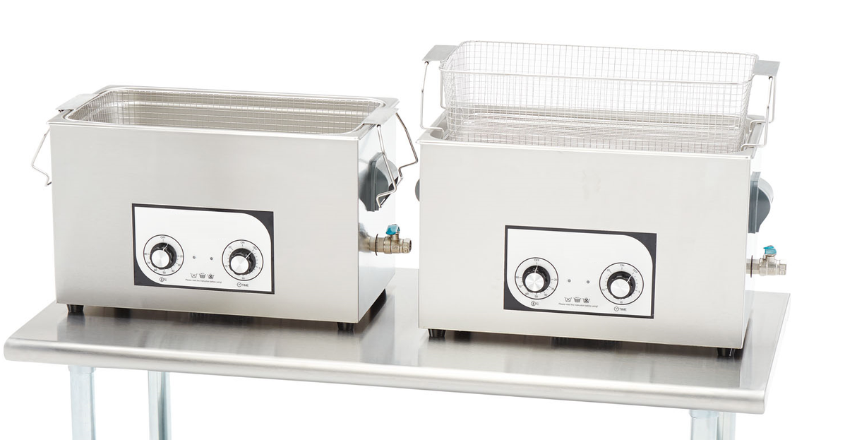 5 Gallon Heated Stainless Steel Ultra Sonic Cleaner Tank