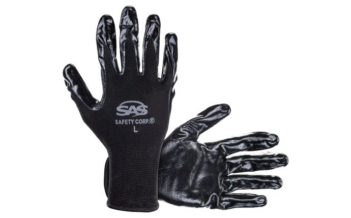 SAS Safety Corp. PawZ® Nitrile Coated Palm Gloves