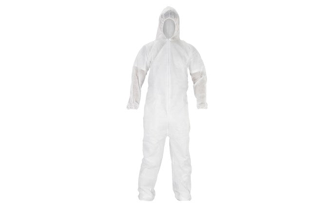 SAS Safety Corp. Polypropylene Disposable Hooded Coverall