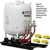 Pirate Brand - SPH Pinch, Bulk Blast Pot, 160 cu ft, Pneumatic Controls