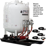 Pirate Brand - SPH Pinch, Bulk Blast Pot, 120 cu ft, 12 VDC Electric Controls