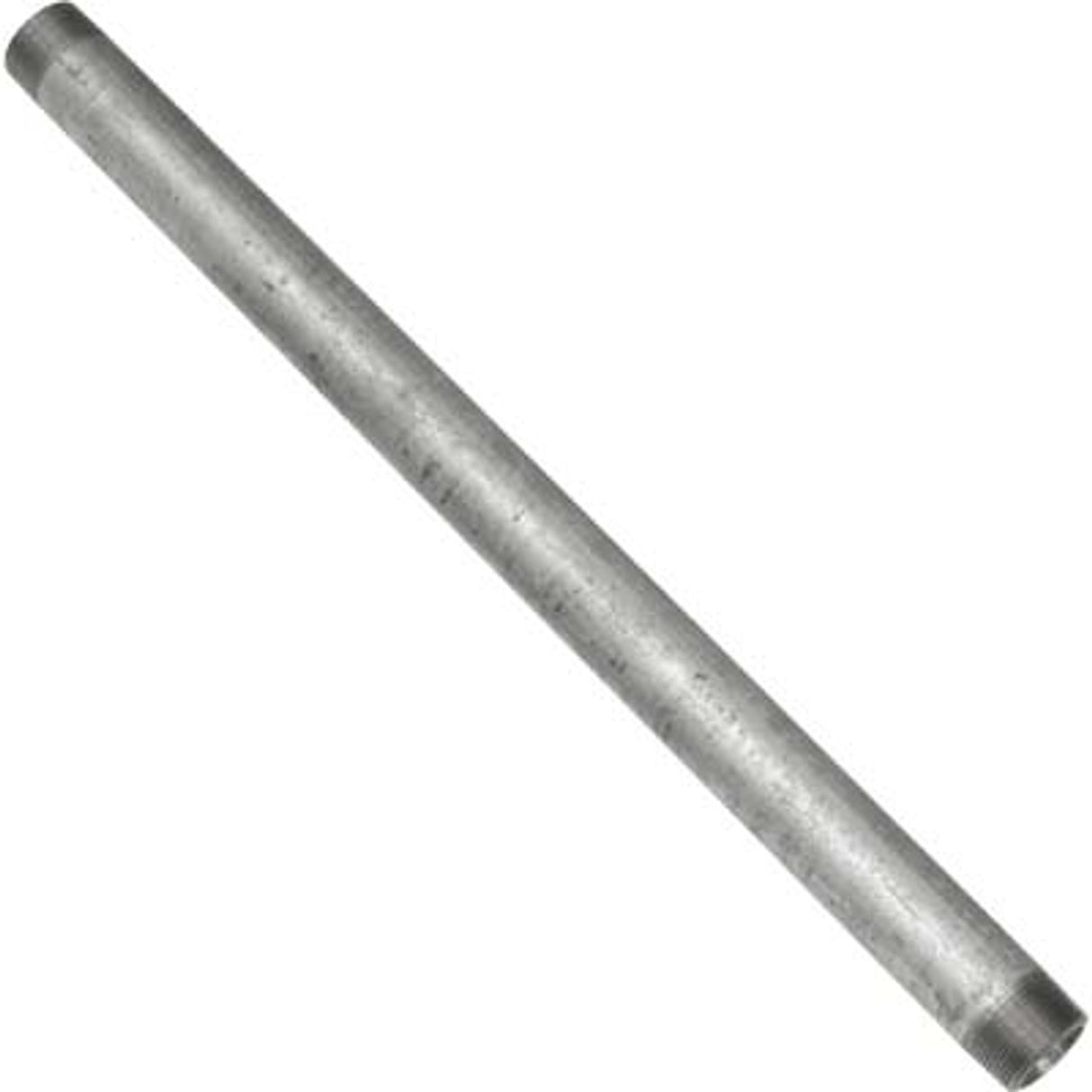 Pirate Brand - Nipple, Schedule 80, TBE, Galvanized, 1-1/4" x 24"