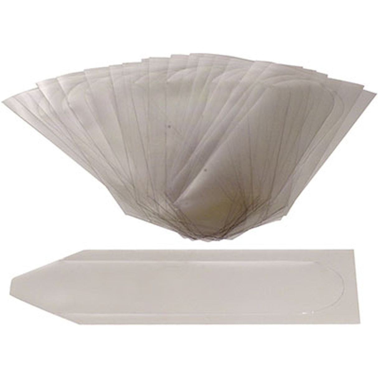 Pirate Brand - BULLARD® 88VX, Mylar Lens Cover .005" Thick, Clear Rectangular, Perforated Edge (25 Pack), Type CE