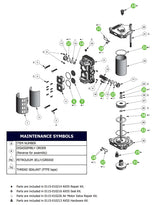 Binks 0115-010214 AX55 Repair Kit