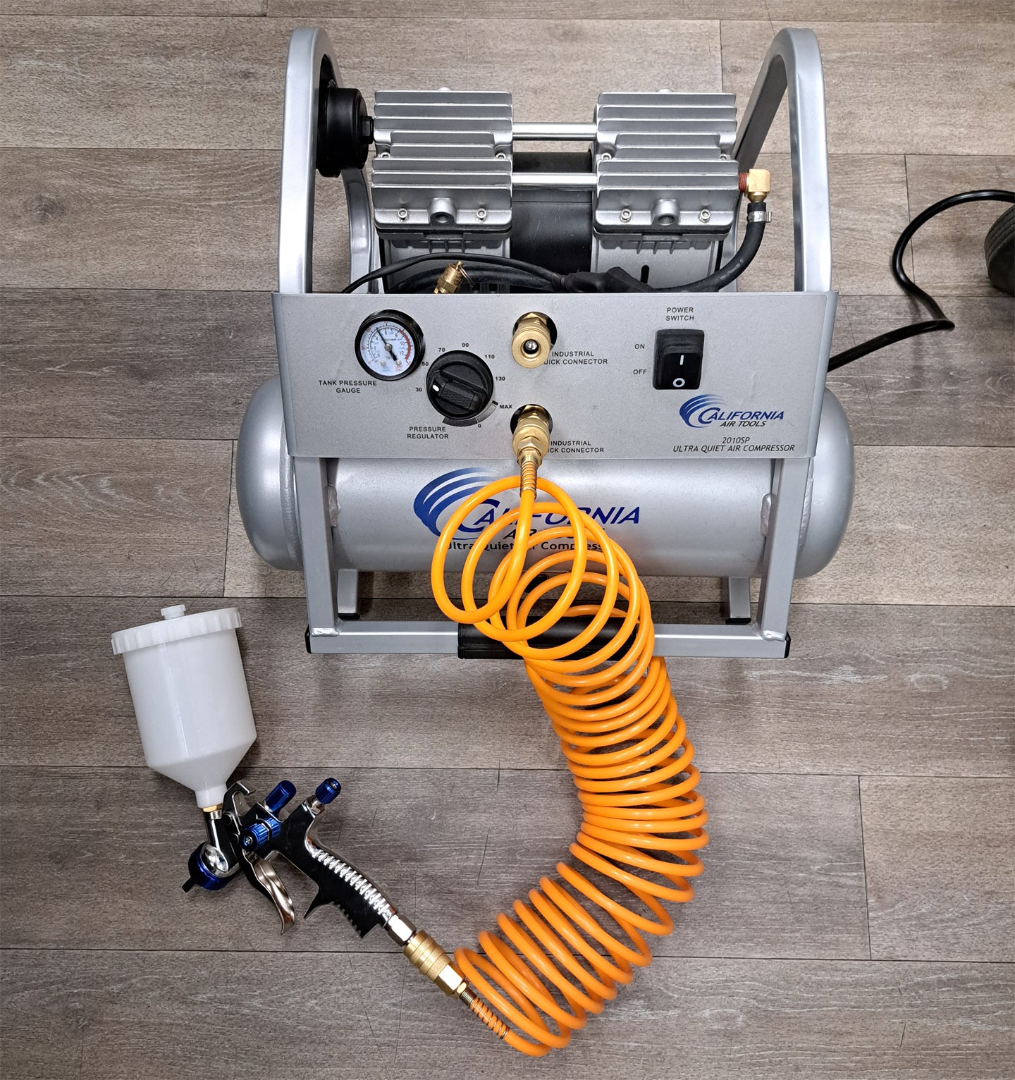 California Air Tools 33000K LVLP Gravity Feed Spray Gun Kit