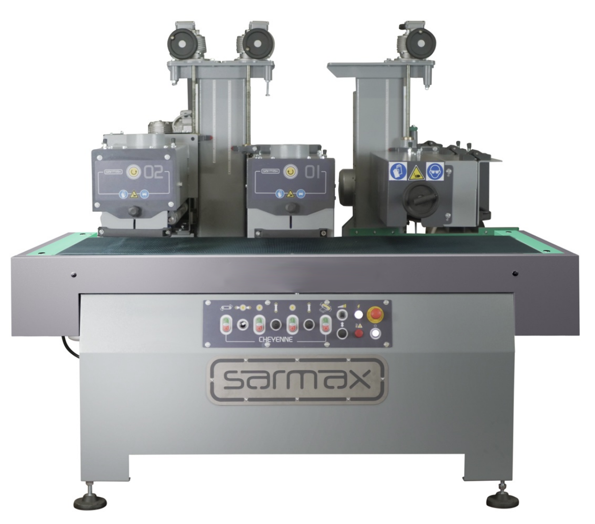 Sarmax Cheyenne Model SP2-400 With Huron (Band Saw) Head