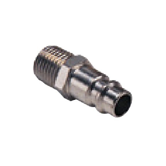 DeVilbiss HC-1166 Quick Disconnect, High Flow Ball and Ring Lock Type, Stem 1/4" NPT (M)