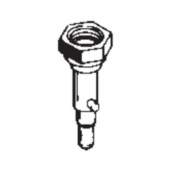DeVilbiss HC-4691 Fluid Outlet Connector, 3/8" NPSM(F)