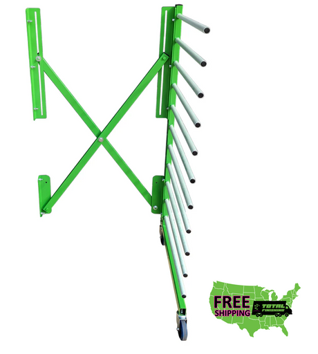 HULKrack2™ Leg with X drying rack support with free shipping graphic