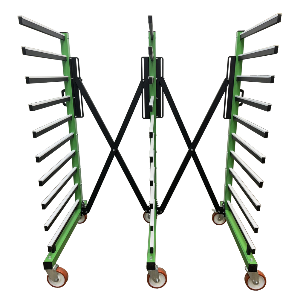 Unique Paint Drying Processes | Quality Carts & Racks