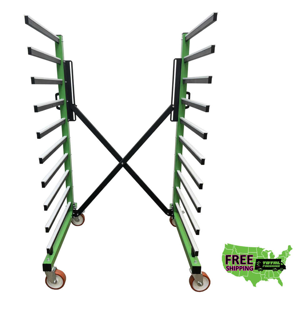 Unique Paint Drying Processes | Quality Carts & Racks