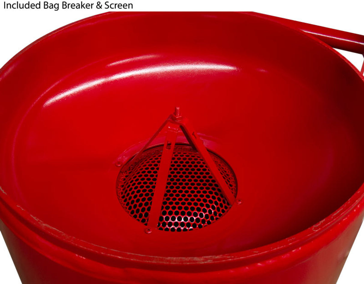 Pirate Brand, E-Series, 3.5 cu ft., SILVER Blasting Package - Blast Pot, Portable, Pressure HOLD System, 12VDC Electric Controls