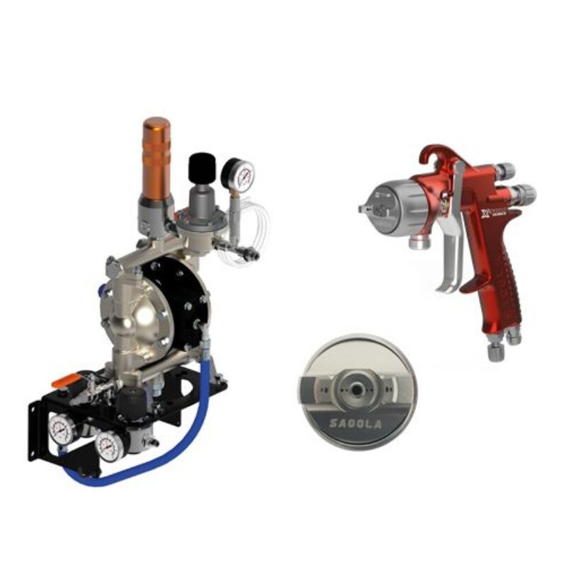 Sagola KARA Double Diaphragm Air Spray Pump