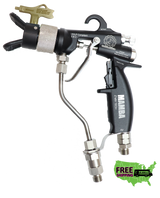 Pistola pulverizadora manual sin aire asistida por aire MAMBA® Mix-Tech con boquilla reversible 