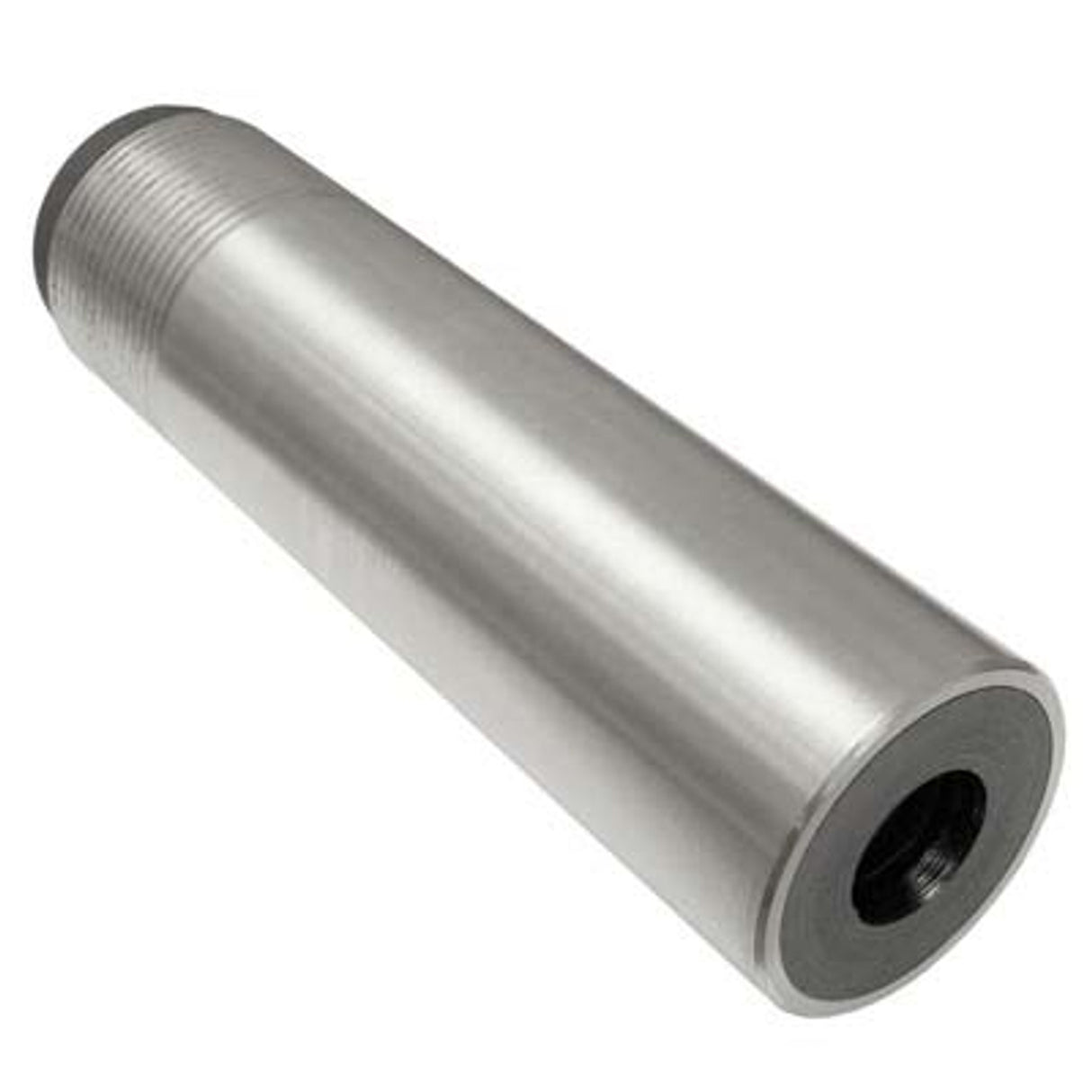 Pirate Brand - Nozzle, Boron Carbide, Straight Bore, 3/4" Entry, 1-1/4" NPSM Thread, 6-1/4" Length, Steel Jacket