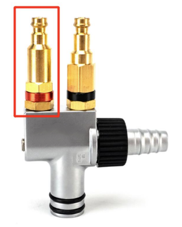 Aftermarket Gema® 261211 IG02 OptiFlow Powder Injector Check Valve Conveying Air (Non-OEM)