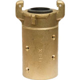Pirate Brand - Quick Coupling, Brass, Full Port, 175 PSI Max