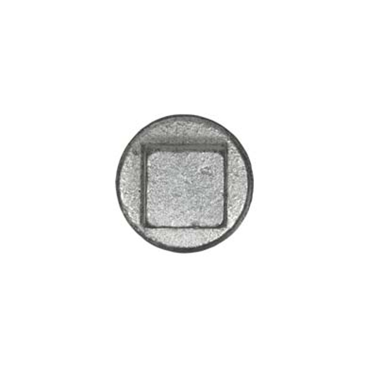 Pirate Brand - Schmidt Mfg Style, Pipe Plug, Galvanized, 3/4"