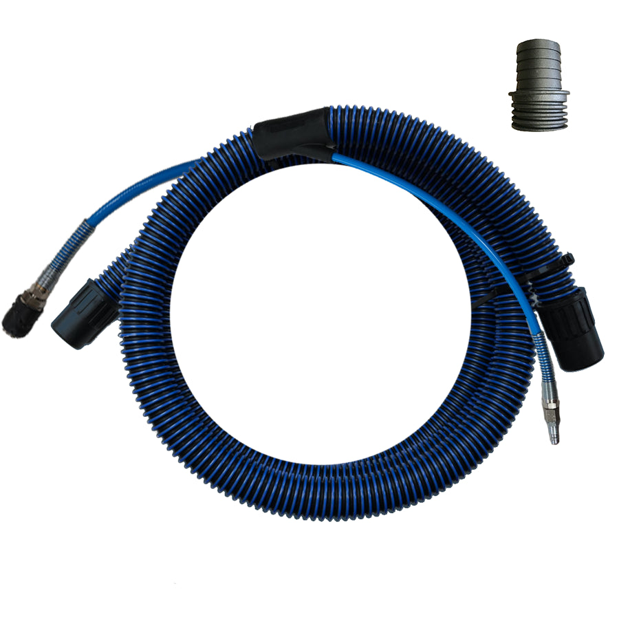 SurfPrep PIV-12 Single User Vacuum Hose Setup (Air Sander)