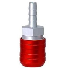 Sagola Quick Coupling - Aluminum Ultralight: Barbed 8mm, US-Mil