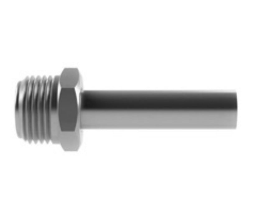 Hosco SST Stainless Steel Fittings and Adaptors, Thread x Tube Straights, Male Straight x Tube Stub