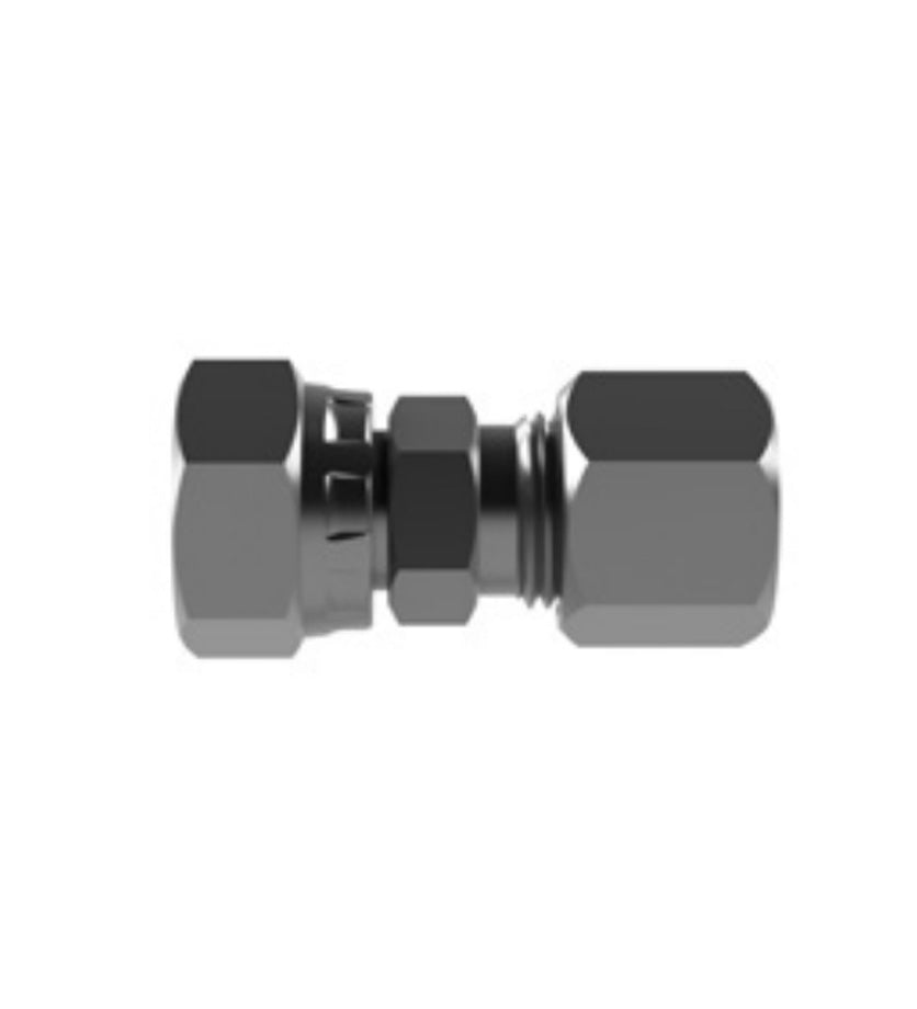 Hosco SST Stainless Steel Fittings and Adaptors, Thread x Tube Straights, Female Straight x Tube Fitting