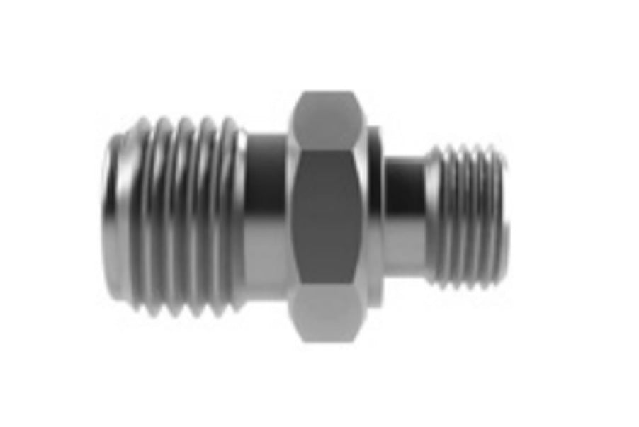 Hosco SST Stainless Steel Fittings and Adaptors, BSPP Straights, Male Straight x Male British Straight