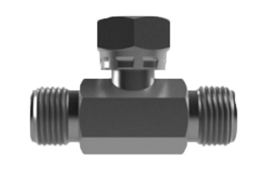 Hosco SST Stainless Steel Fittings and Adaptors, SST Tees, Male Straight x Male Straight x Female Straight