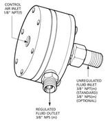 Binks 84-598 Remote Fluid Pressure Regulator