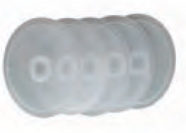 DeVilbiss KR-115-K5 Drip Check Diaphragm (Pack of 5) for JGA Pro Suction