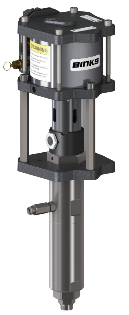 Binks Bare MX1231 Series Air Assist Airless Piston Pumps