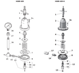 DeVilbiss HGBR-609 Back Pressure Fluid Regulator