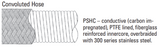 Hosco PSHC Convoluted Hose Assembly (Various Options)