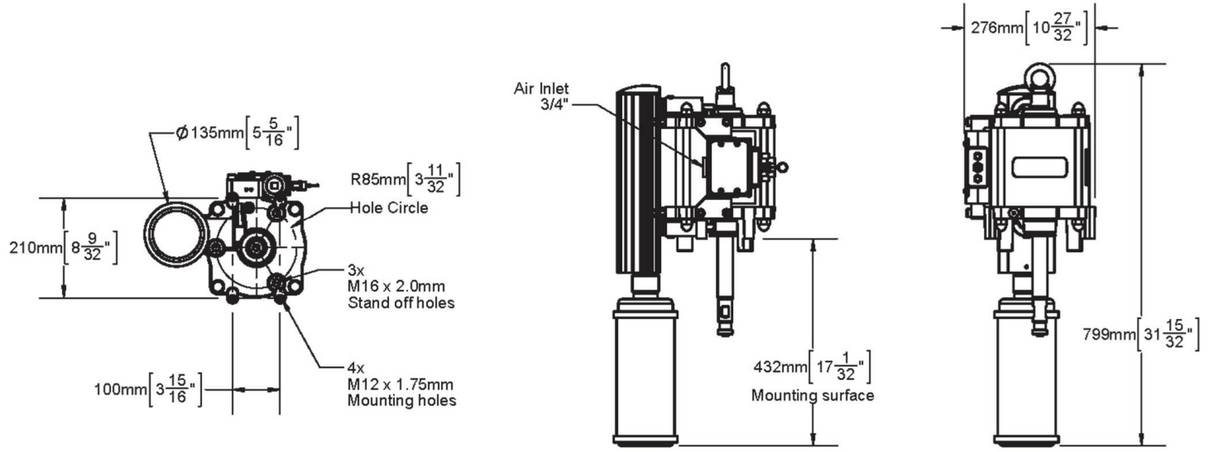 Binks AX200L-X Air Motor