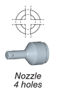 Sagola PT56418028 Aircap, 4 Aperture (for applying glue to cavities)