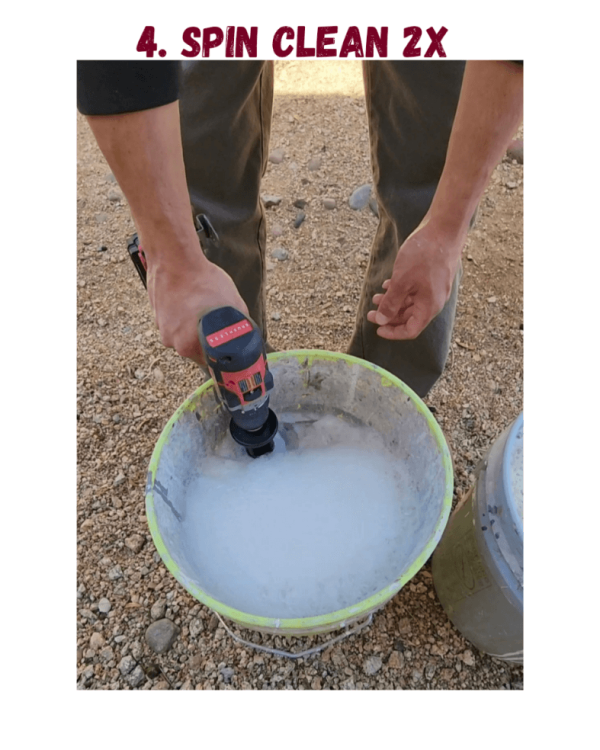 Monkey Rung Spin PRO Paint Roller Cleaner