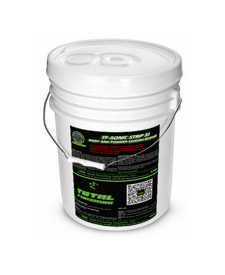 TF-Sonic 33 ultrasonic cleaning fluid 5 gallon pail - Total Finishing Supplies