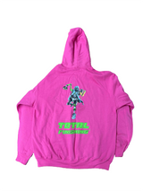 Total Finishing Dark Pink Zip-Up Hoodie