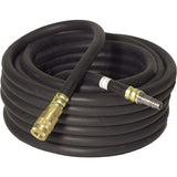 Pirate Brand - BULLARD®,  Air Supply Hose, 50' or 100' Starter, V20, 1/2" ID, 1/2" Industrial Interchange, Black, For Use With Free Air Pumps