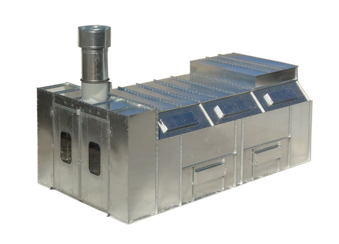 Total Finishing XL Automotive Semi-Downdraft Tower Paint Spray Booth