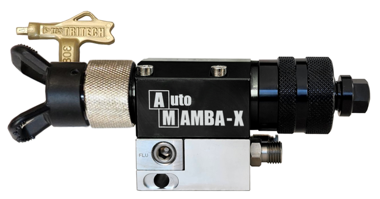AUTO MAMBA-X® Air Assisted Airless (AAA) Automatic Spray Gun with Reversible Tip