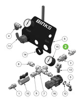 Binks 0115-010157 Mounting Stud for Air Control